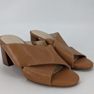 NWT COLE HAAN Criss Cross Heeled Sandals